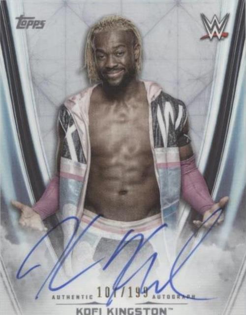 2020 Topps WWE Undisputed - Kofi Kingston #A-KK - 1 of 1