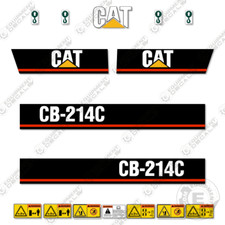 Fits Caterpillar CB214C Decal Kit Vibratory Drum Roller - 7 YEAR 3M VINYL!