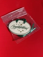 Longaberger Tie On: Congratulations #31496  No box