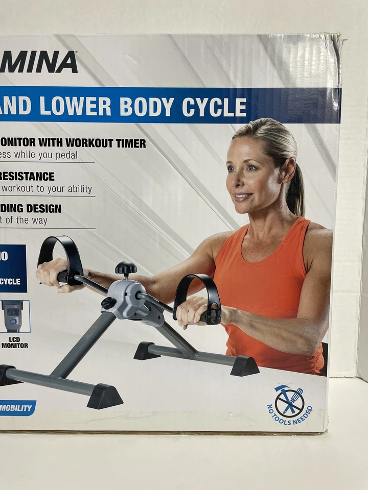 Stamina Upper and Lower Body Cycle Exercise Bike Peddler Compact Cardio E5 - Image 3 of 4