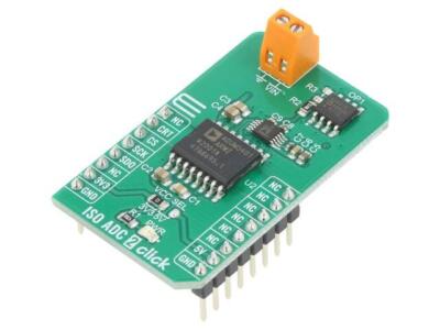 ISO ADC 2 CLICK Click board A/D-Wandler GPIO,SPI AD7091R,AD8616,ADuM5401 MIKROEL