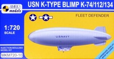 Mark 1 Models 1/720 USN K-Typ Zeppelin K-74/1...