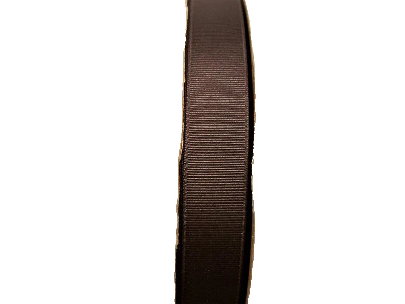 Brown Grosgrain Ribbon 7/8 inch x 7 yards Schiff Solid Crafts Polyester B41 - Image 4 of 4