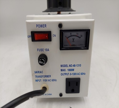 Philmore 48-1310 Variac 1000W Variable Voltage Regulator - Picture 2 of 6