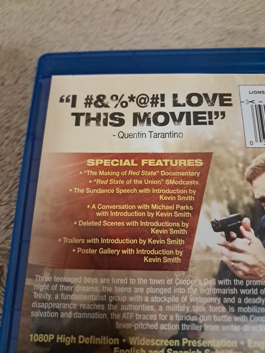 NEW- Red State Blu-ray Disc 2011 A Kevin Smith Film John Goodman