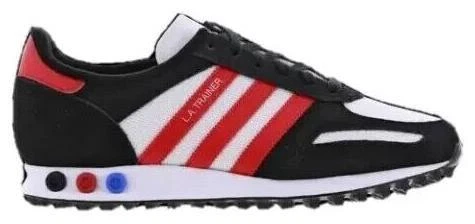 adidas gazelle silver green womens adidas La Trainer Lux Lace Up Sneakers main image 1