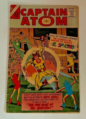 Captain Atom #81 Silver Age Dr Spectro (1965 series)