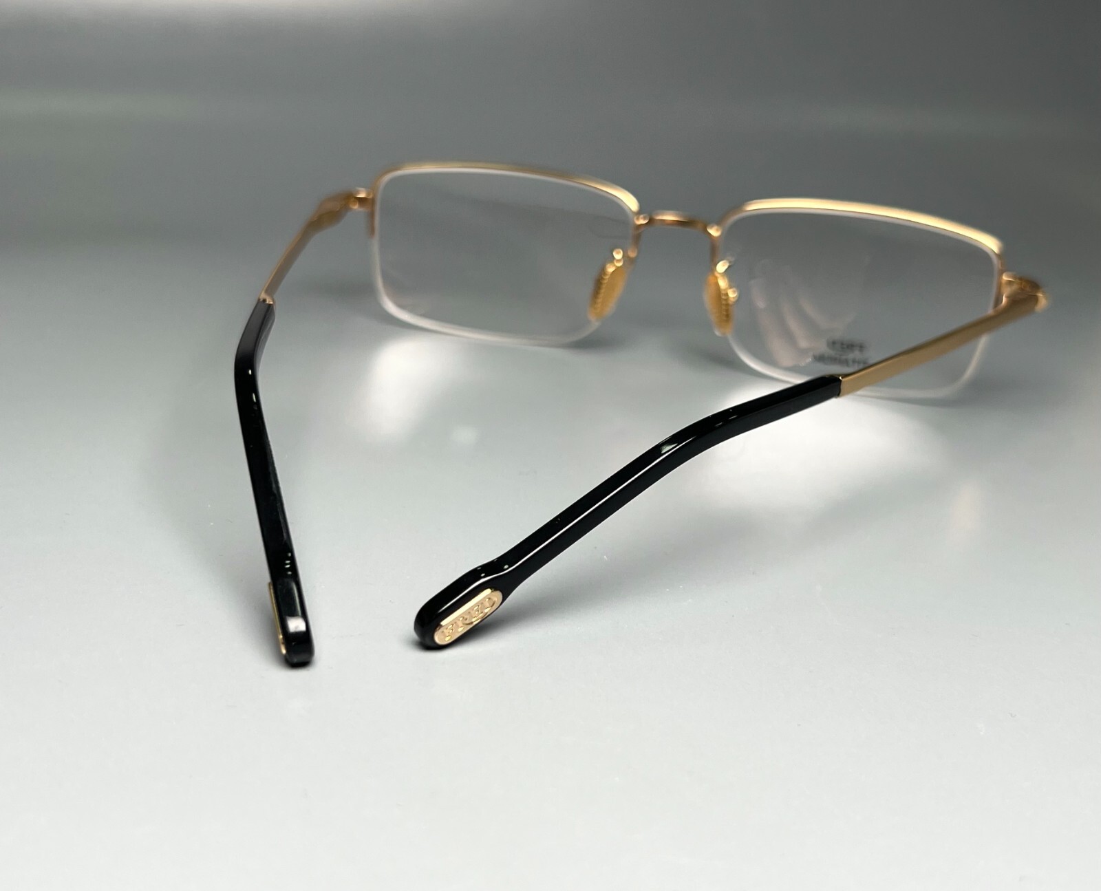 BRAND NEW FRED MEN EYEWEAR FG50024U 030 GOLD 24k PLATED 55150 TITANIUM