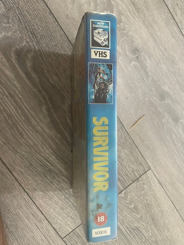 SURVIVOR - NEW DIMENSION - BIG BOX - EX RENTAL VHS - Bild 2 von 4
