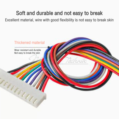 10Pcs 30cm Terminal Wire 2/3/4/5/6/7/8/9/10Pin Pitch 2.54mm Connector Wire 26AWG