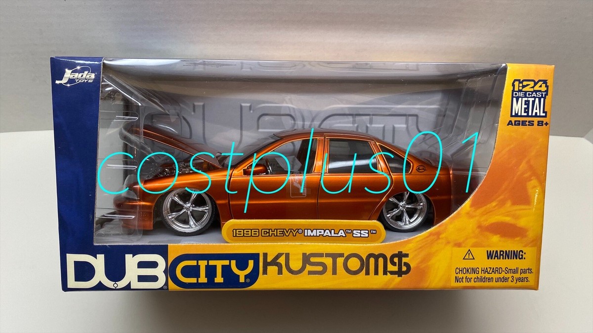 JADA DUB CITY CUSTOMS 1996 CHEVY IMPALA SS 1:24 COPPER