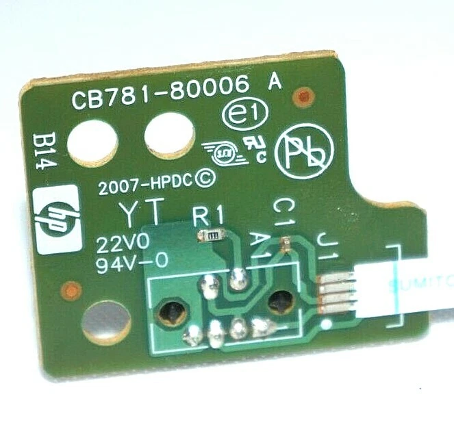 HP Officejet Printer OEM Sensor Encoder Board W/Ribbon CB781-80006 - Image 3 of 3