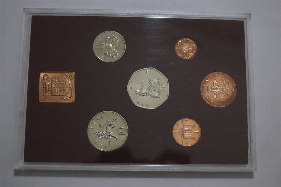 🧭 🇬🇧 UK GB ROYAL MINT 1984 PROOF SET B85 #113 CG39 - Image 4 of 4