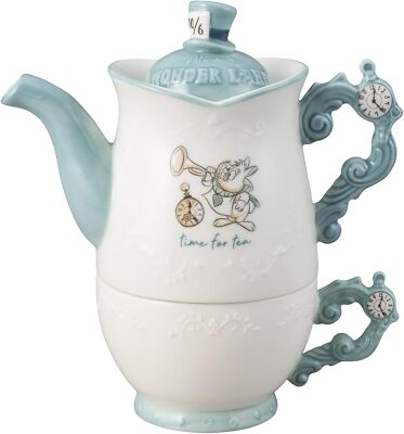 Sun Art Disney ''Alice in Wonderland'' Teapot & Tea Cup Set SAN3479