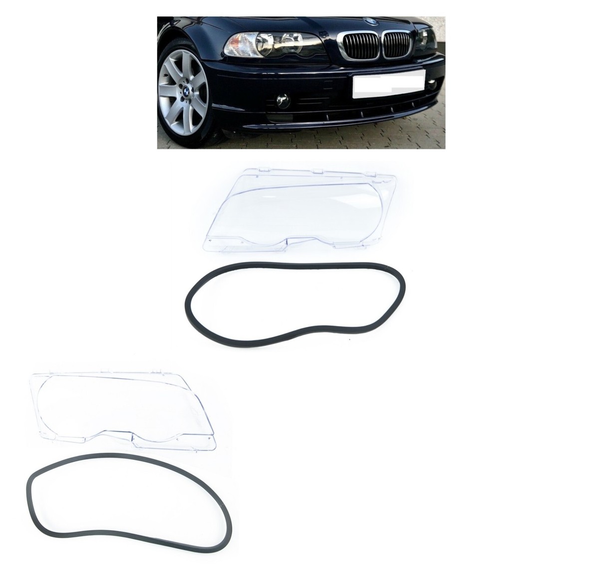 Feu Anti-brouillard Avant Gauche Pour BMW Série 3 E46 Coupé/Cabriolet 1998-2003 - Neuf Repiauto