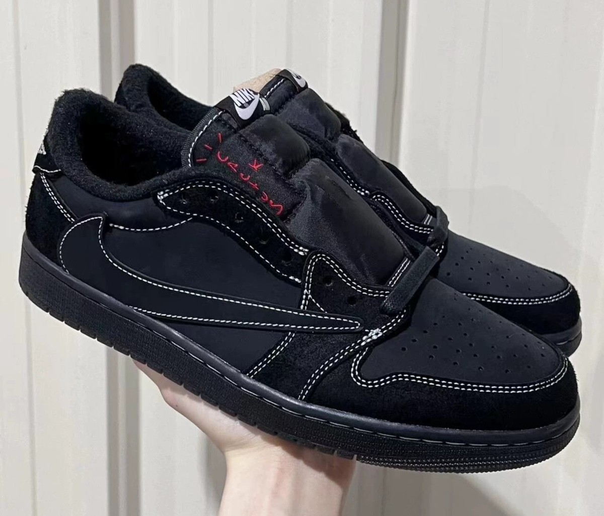 Buy Size 8 - Jordan 1 Retro Low OG SP x Travis Scott Black