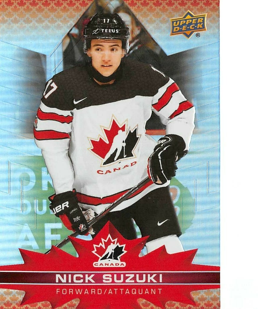 2021-22 UD Tim Hortons Team Canada #14 Nick Suzuki | eBay