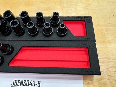 Snap-On Tools USA NEW RED 21pc 3/8