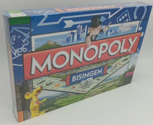 hasbro Monopoly Bisingen Hohenzoller ZAK limitiert Rarität Städteedition neu OVP - Bild 2 von 3