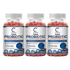 Raw Probiotics 100 Billion CFU Potency Digestive Immune Health Broost Supplyment