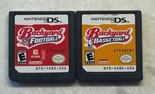 Backyard Football + Backyard Basketball Nintendo DS 2007 TESTED Carts Only Atari