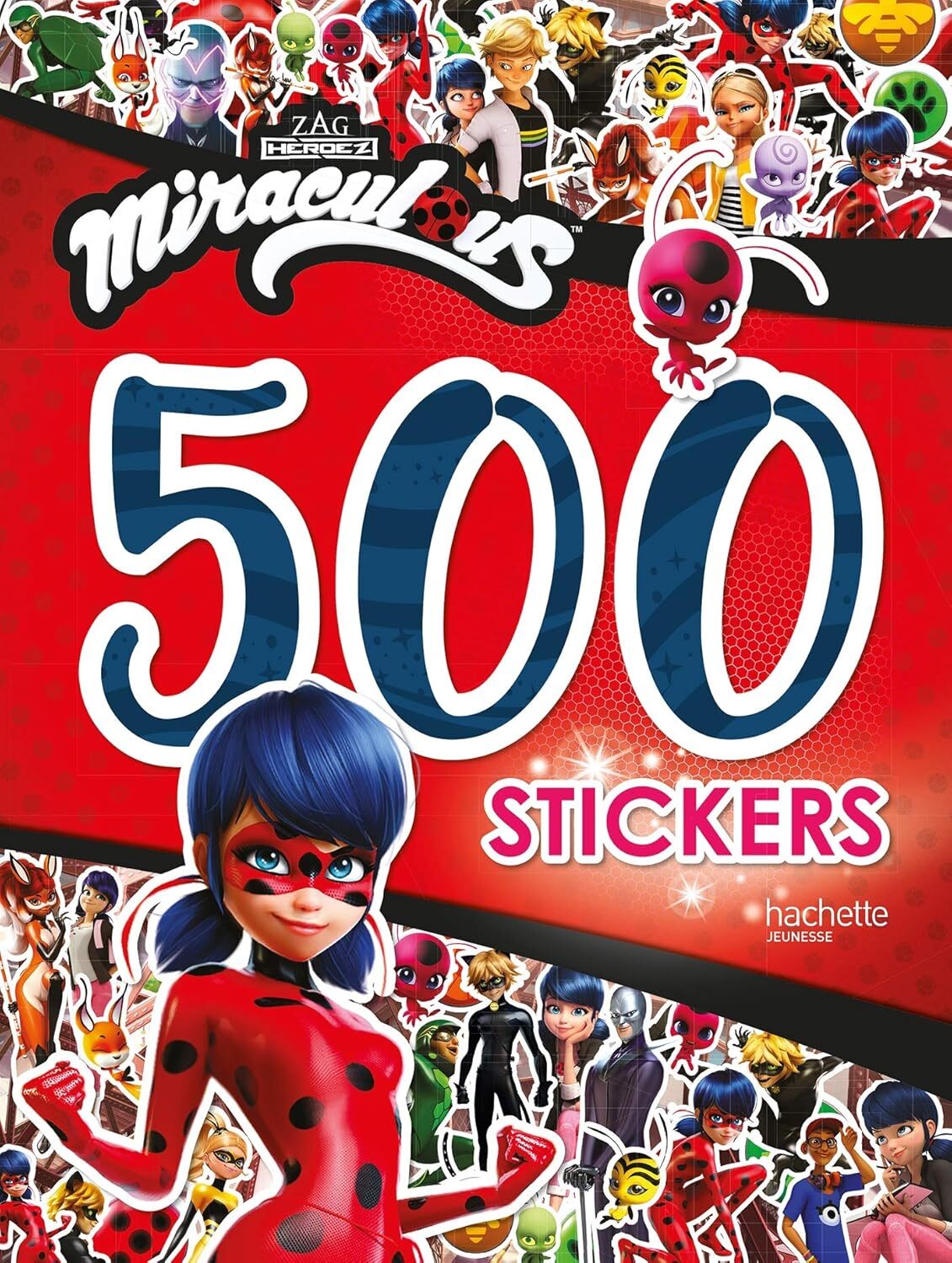 9782017084891 500 stickers Miraculous - Emilie Malandain