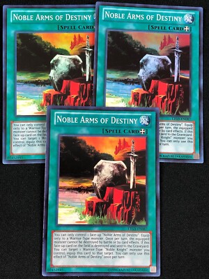 YUGIOH NOBLE ARMS OF DESTINY LTGY-EN087 SUPER X3 (NM)