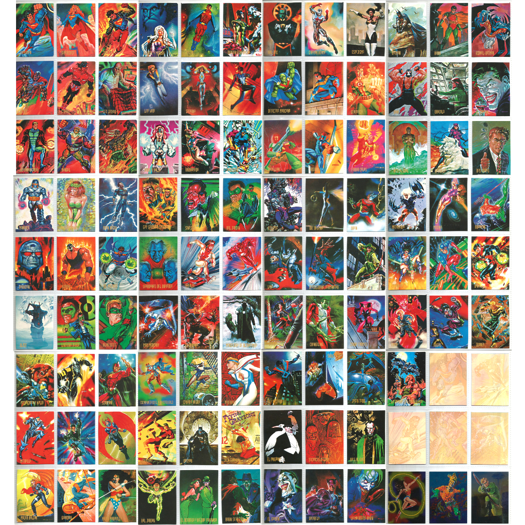 1995 DC Comics Pepsicards Full Set Cards Basic + Specials +