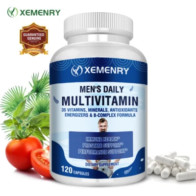 Tägliches Multivitamin Für Männer – Mit Lycopin, Sägepalme – Prostatagesundheit - Bild 1 von 4
