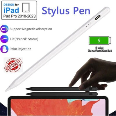 Stylus Pen Active Pencil (2nd Gen) for Apple iPad/Pro/Mini/Air 2018-2023