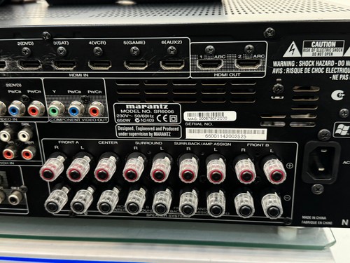 Marantz SR6006 7.1 Channel Dolby TrueHD Network AV Receiver (2) - Bild 23 von 24
