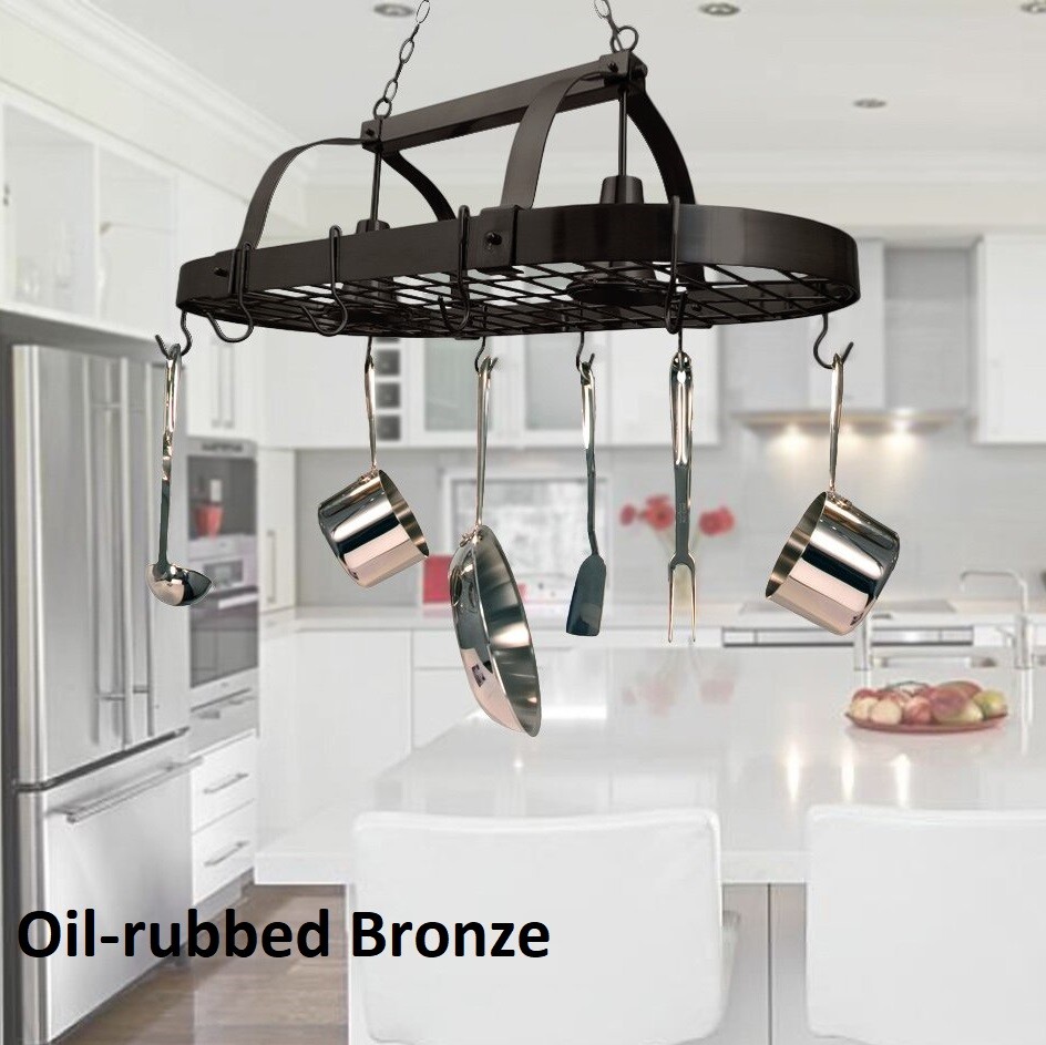 Flush Mounted Ceiling Pot Rack Shelly Lighting