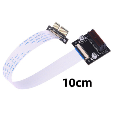 PCI-E X1 PCI Express Low Profile Angled Riser Card Extender Relocate Adapter