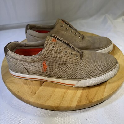 polo Ralph Lauren Chukka Hi Top Polo tan Canvas Sneakers  9.5D Polo ralph lauren chukka - Gem main image 3