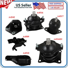 6Pcs Engine Motor Transmission Mount For 2003-2007 Auto Trans A4526HY, A4517
