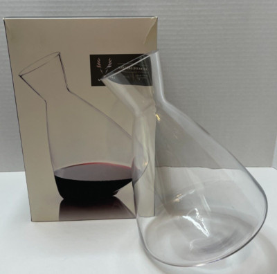 Viski Rolling Wine Whiskey Decanter Lead Free Crystal 75 oz #3719