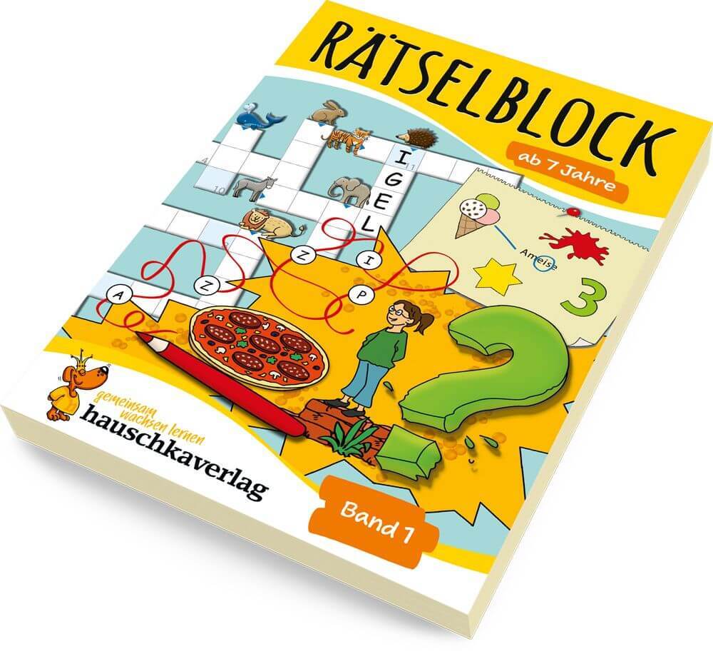 Thumbnail - Rätselblock Ab 7 Jahre, Band 1