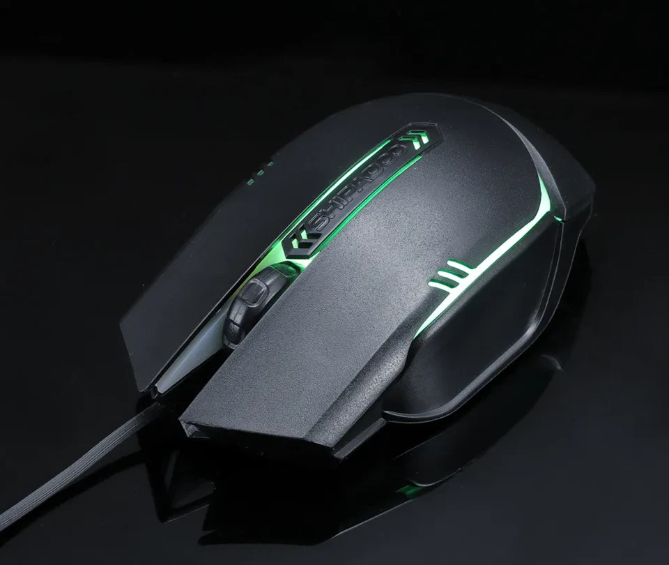 Rainbow Gaming Keyboard and Mouse Set,Waterproof Keyboard, 1000 DPI Mouse Black - Image 4 of 4