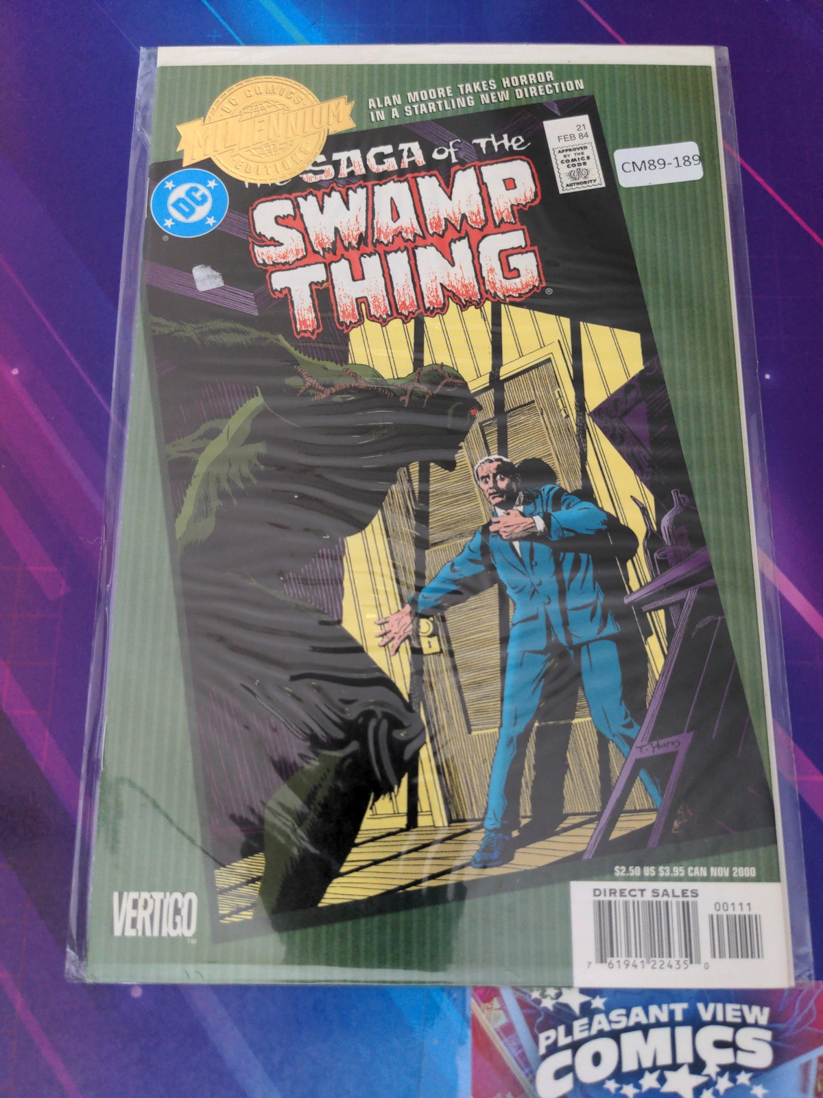 MILLENNIUM EDITION: THE SAGA OF THE SWAMP THING #21 ONE-SHOT HIGH GRADE CM89-189