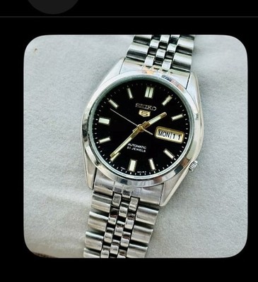 Seiko 5 36mm/21 Jewels Automatic Herren Dresswatch gereinigt und gewartet