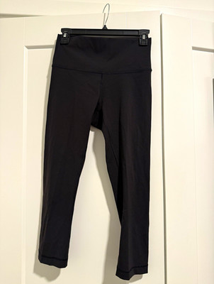 lululemon Align High-Rise Ankle Leggings Black Women s Size 6 Stretch