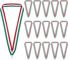 Award Neck Ribbons 25 Pack Polyester Medal Lanyards with Snap Clip Blank Awar...