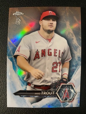 2021 Topps Chrome Ben Baller Edition Icy Insert #I-2 Mike Trout