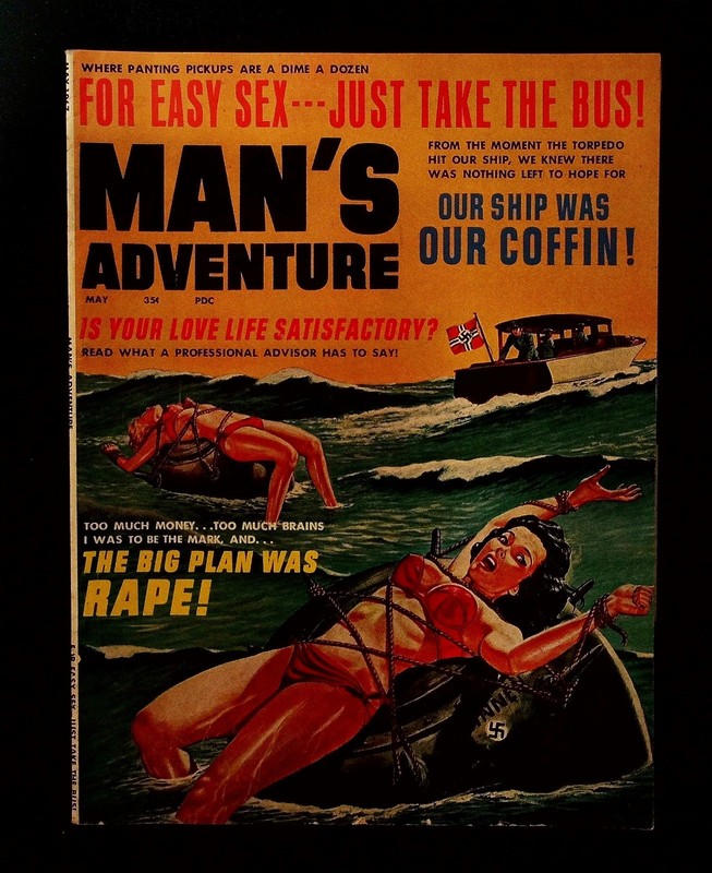 Mans Adventure Magazine May 1967 Our Ship Was Our Coffin The Big Plan