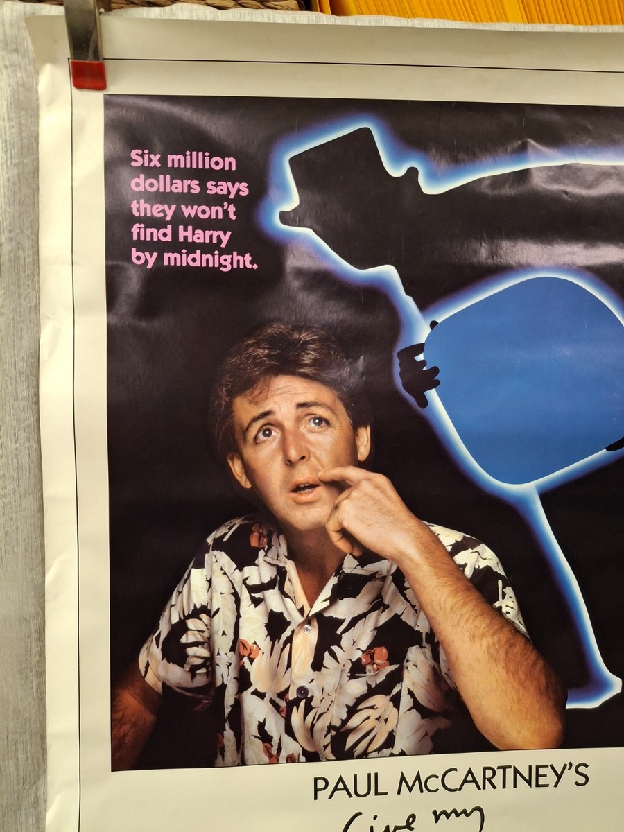 VTG 1984 Paul McCartney Give My Regards to Broad Street 1S MOVIE