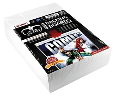 GW2554 UG Comic Backing Boards Silver Size 100ct Neu & OVP