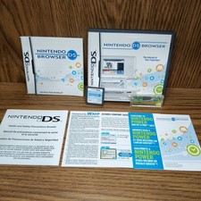 Nintendo DS Browser (Nintendo DS, 2007) CIB Complete Memory Expansion Pack Rare 