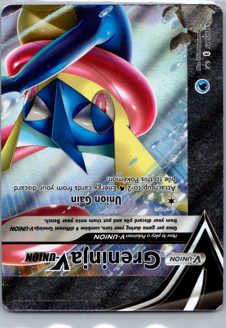 Pokemon TCG Greninja V-UNION SWSH155 SWSH Black Star Promos Holo NM