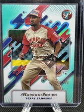 2025 Topps Pristine #252 Marcus Semien Pristine Aqua Refractor #/199