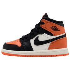 Jordan 1 High top Toddler Shoes Black Infant And Toddler FD1413-008